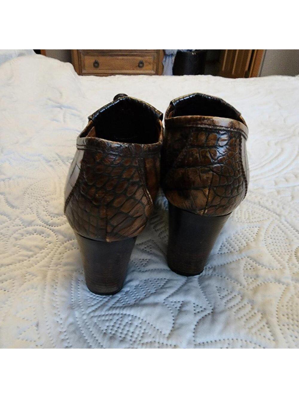 EUC Vintage Pons Quintana block heels Spain 38 - Picture 9 of 9